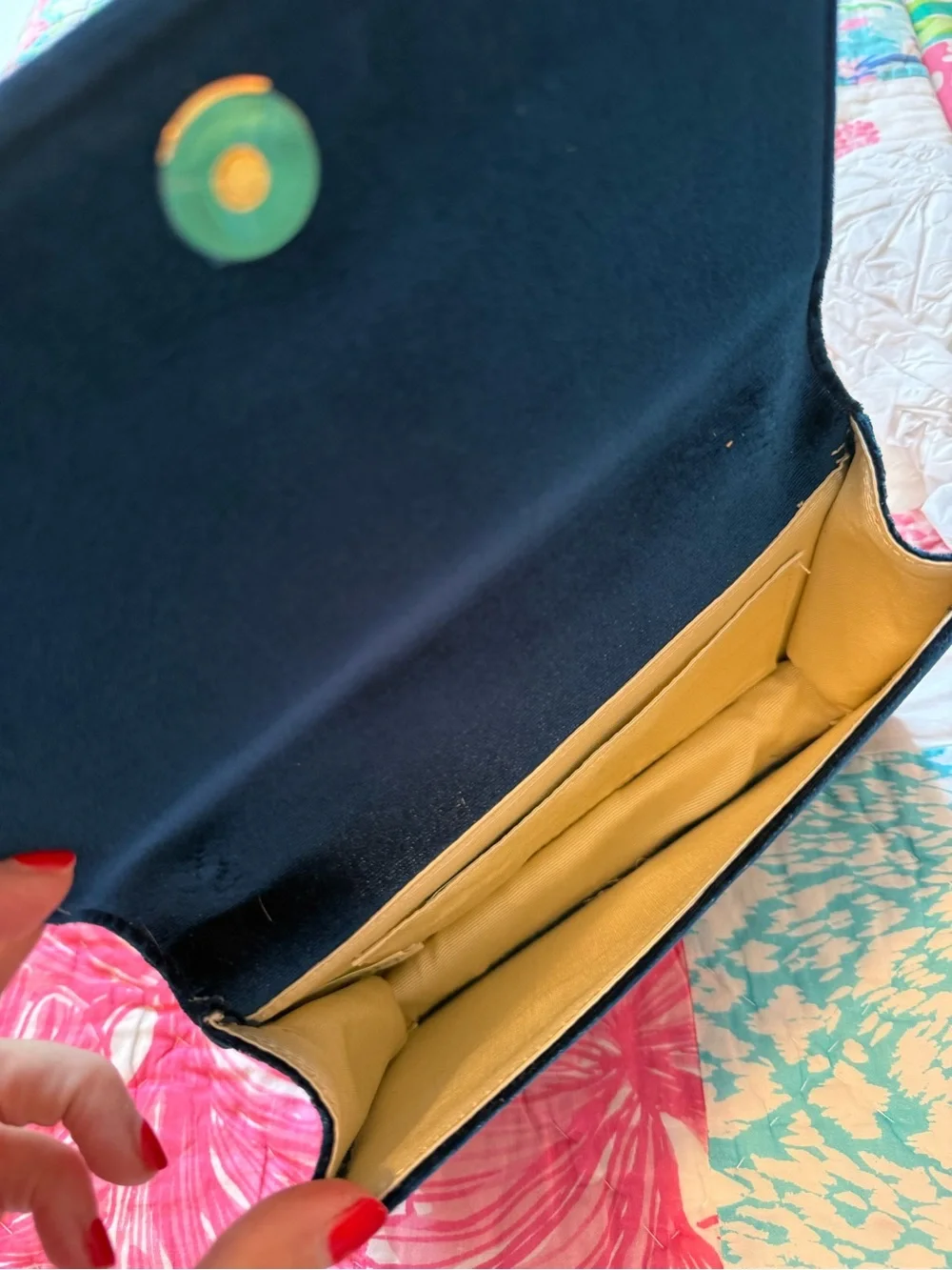 Lilly Pulitzer chic navy